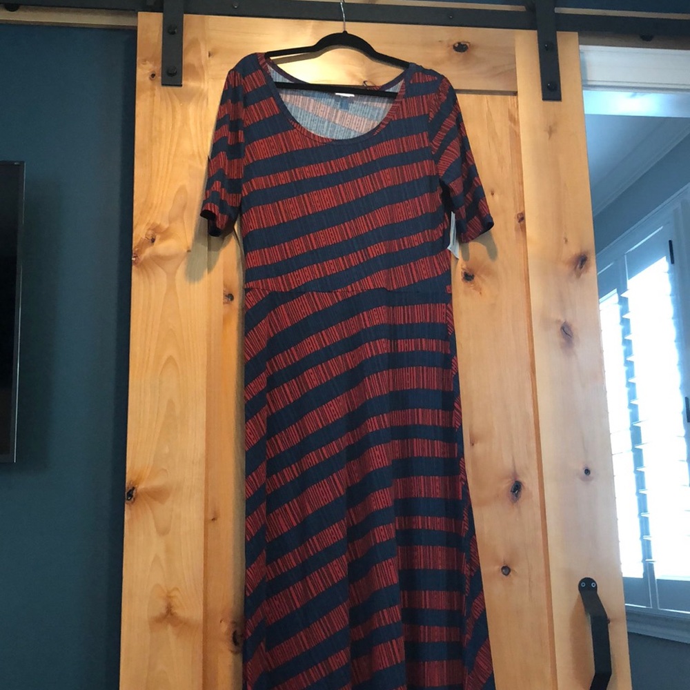 Lularoe “Ana” maxi dress